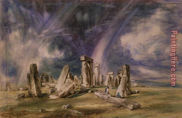 John Constable Stonehenge